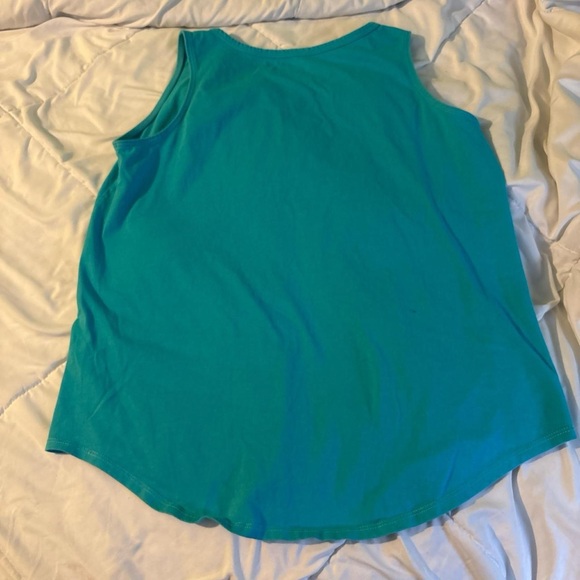 Life Is Good teal Crusher tank - Picture 4 of 5